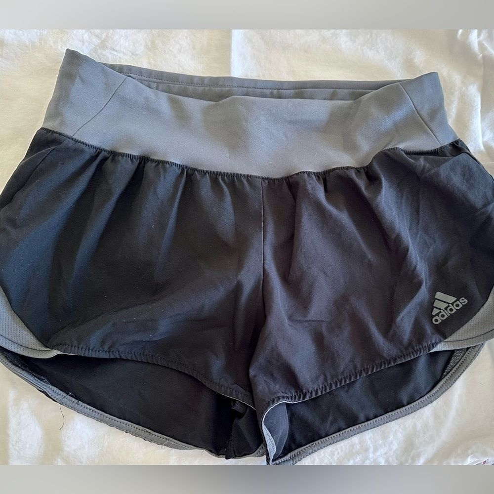 Adidas 3 inch Black Running Shorts -‎ S